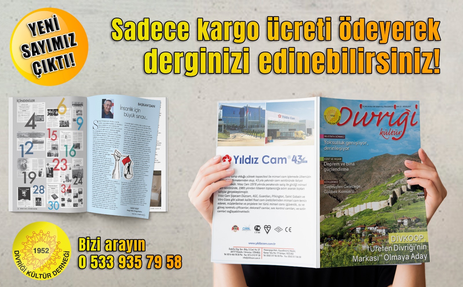 Divriği Kültür Dergimizin Yeni Sayısı Çıktı