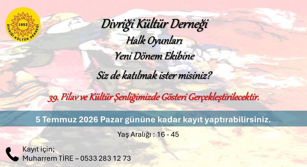 DKD Halk Oyunları Ekibi Yeni Dönem Kayıtları