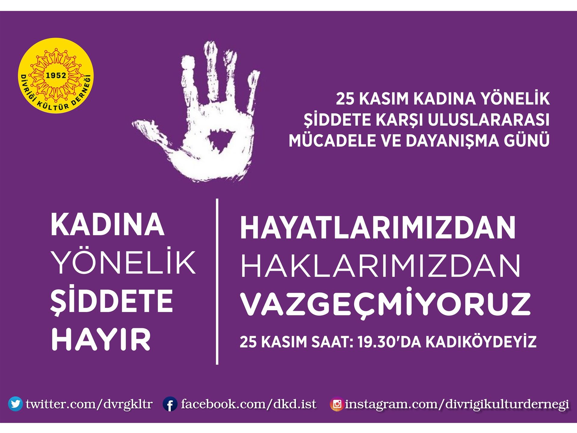 Kadına Şiddete Hayır 