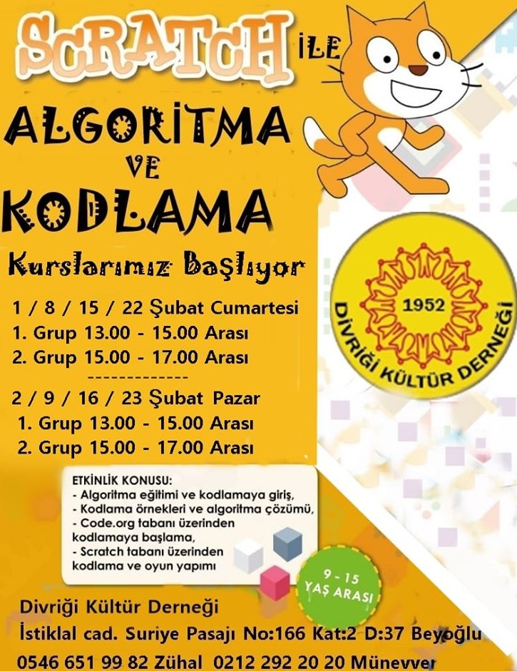 Çocuklar İçin Kodlama Atölyesi